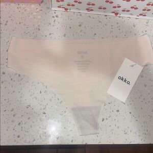 Okko womens Soft Pink Underwear. Thong style